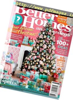 Better Homes and Gardens Australia – Christmas 2016