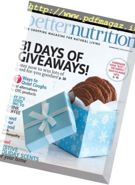 Better Nutrition – December 2016 Cover