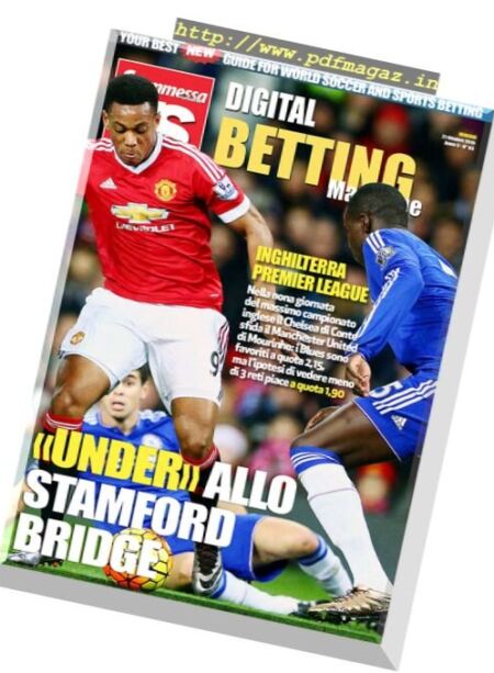 Betting Magazine – 21 Ottobre 2016 Cover
