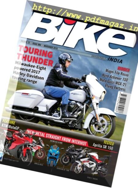 Bike India – November 2016 Cover