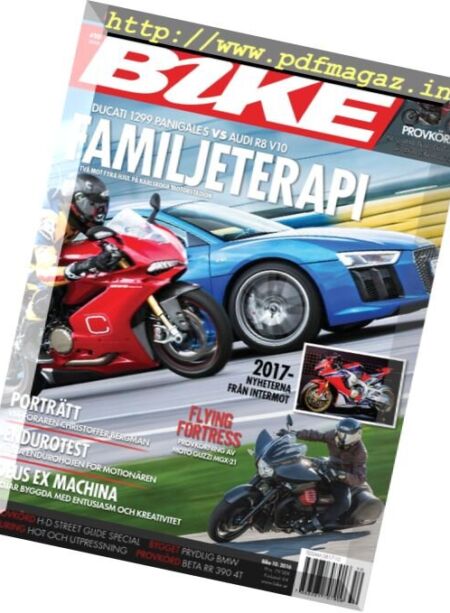 Bike Sweden – Nr.10 2016 Cover