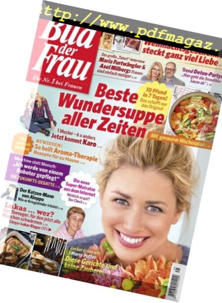 Bild der Frau – 4 November 2016 Cover