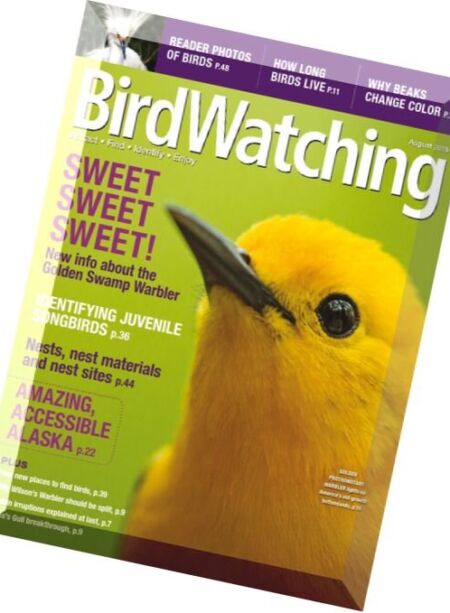 BirdWatching – July-August 2015 Cover