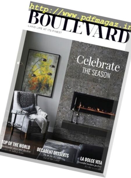 Boulevard Magazine – Winter 2016-2017 Cover