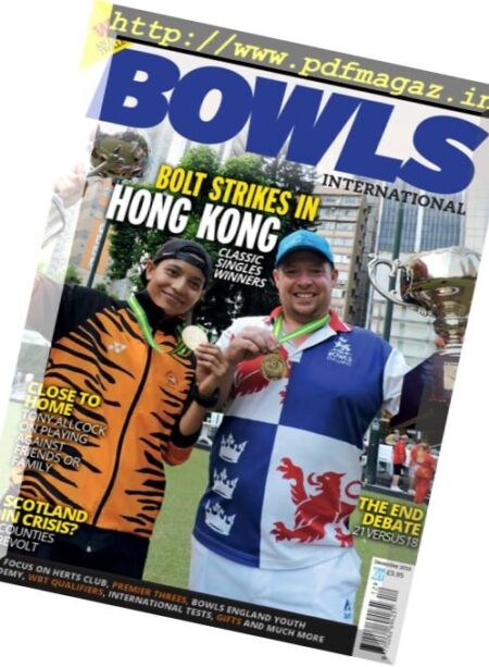 Bowls International – December 2016 Cover