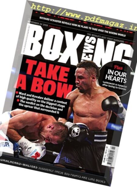 Boxing News – 24 November 2016 Cover
