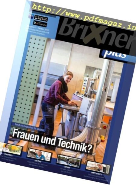 Brixner Plus – Oktober 2016 Cover