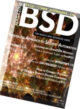 BSD Magazine – Issue 9, 2016
