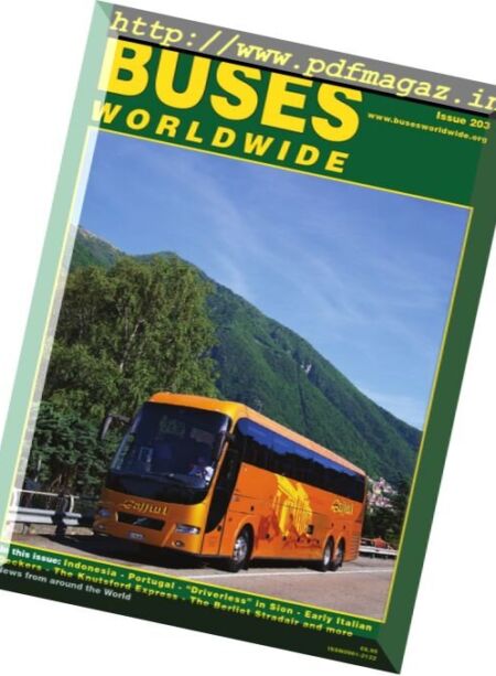 Buses Worldwide – October 2016 Cover