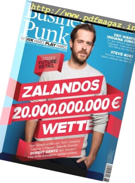 Business Punk – Nr.6, 2016 Cover