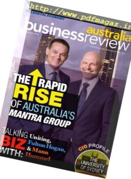 Business Review Australia & Asia – November 2016