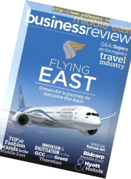 Business Review Middle East – November 2016 Cover