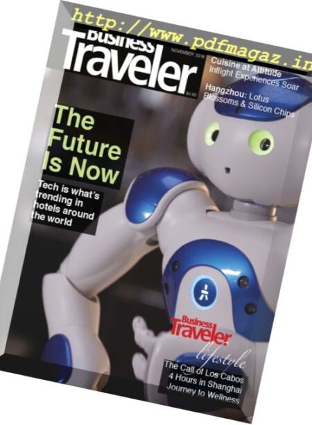 Business Traveler USA – November 2016 Cover