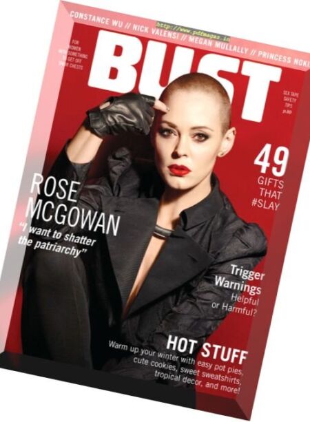 Bust – December 2016 – January 2017 Cover