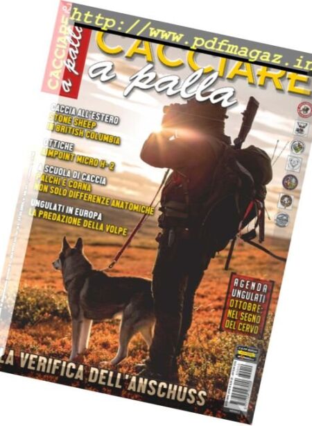 Cacciare a Palla – Ottobre 2016 Cover