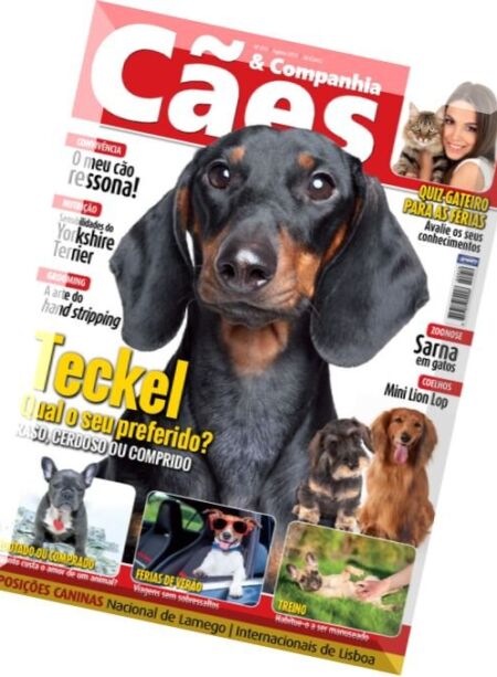 Caes & Companhia – Agosto 2015 Cover