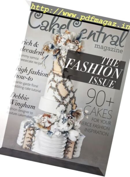 Cake Central Magazine – October 2016 Cover