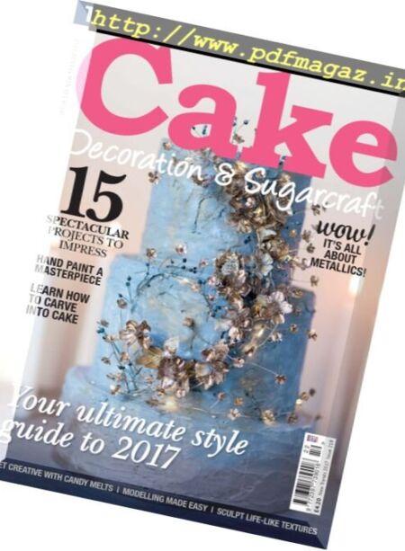 Cake Decoration & Sugarcraft – New Trends 2017 Cover