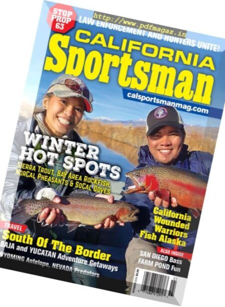 California Sportsman – November 2016 Cover