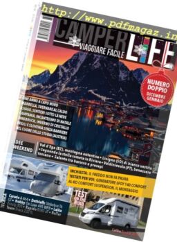 Camper Life – Dicembre 2016 – Gennaio 2017