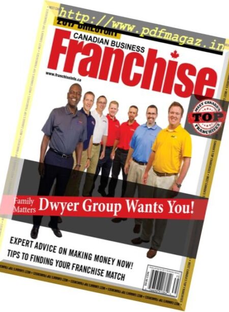 Canadian Business Franchise – Directory 2017 Cover