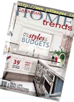 Canadian Home Trends – Fall 2016