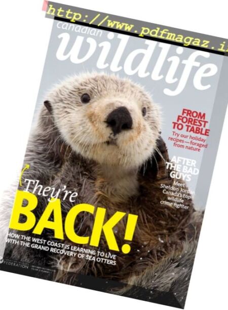 Canadian Wildlife – November-December 2016 Cover