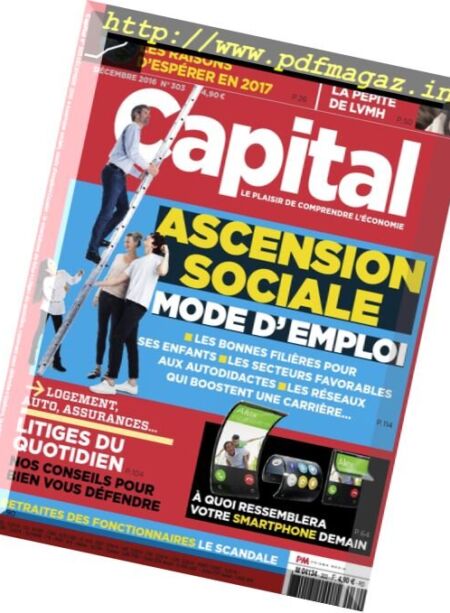 Capital France – Decembre 2016 Cover
