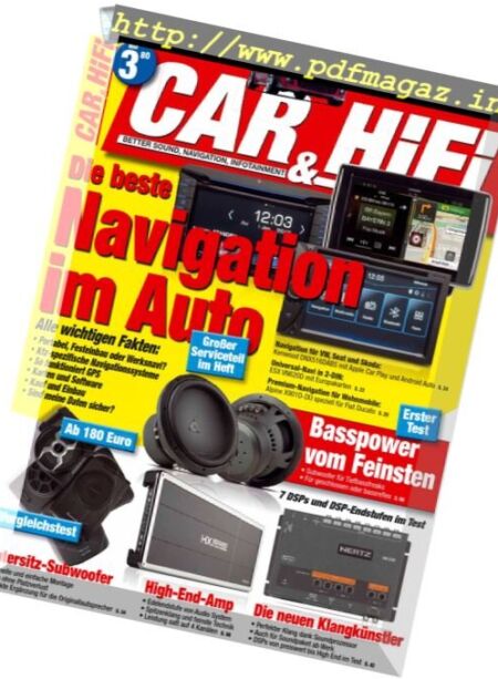 Car & Hifi – Januar-Februar 2017 Cover