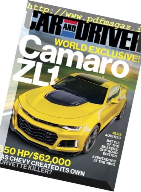 Car and Driver USA – December 2016 Cover