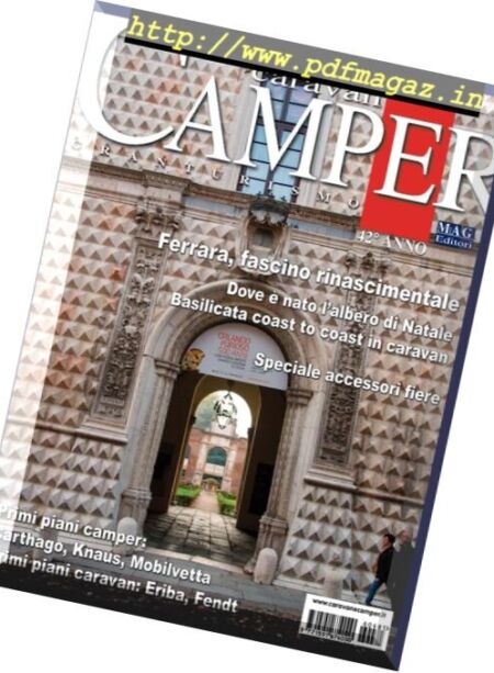 Caravan e Camper Granturismo – Novembre 2016 Cover