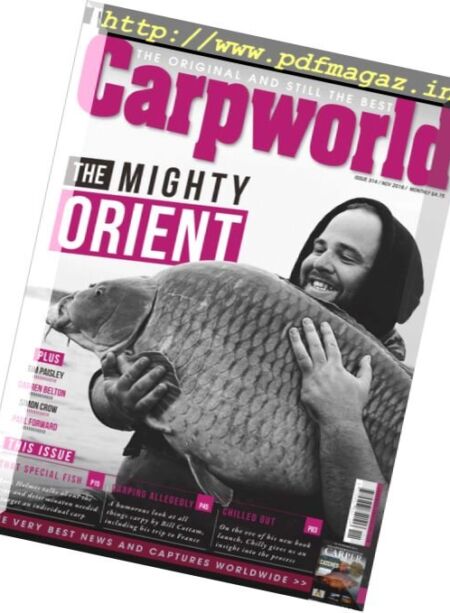 Carpworld – November 2016 Cover