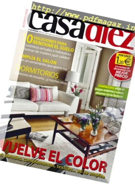 Casa Diez – Noviembre 2016 Cover