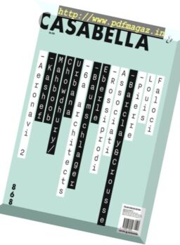 Casabella – Dicembre 2016