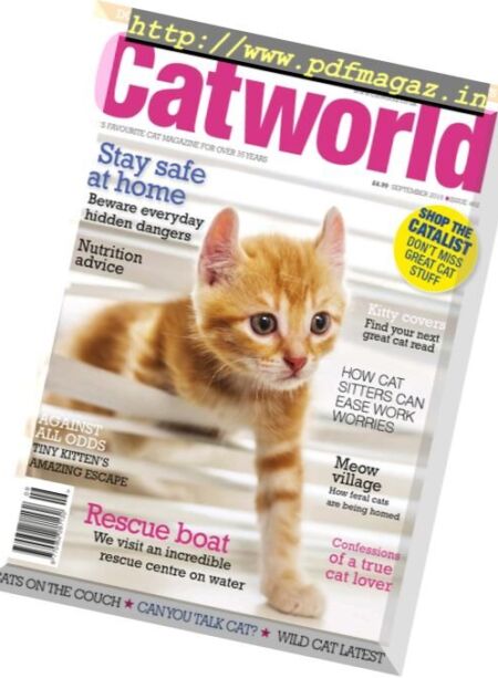 Cat World – Issue 462, September 2016 Cover