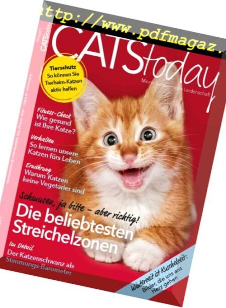 Cats Today – Nr.1, 2017 Cover