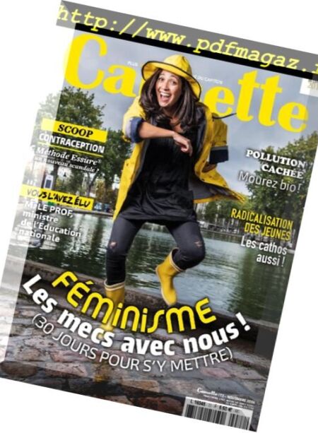 Causette – Novembre 2016 Cover