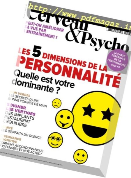 Cerveau & Psycho – Decembre 2016 Cover
