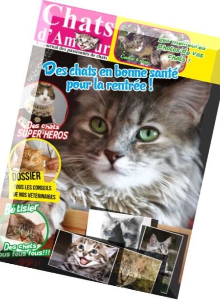 Chats d’Amour – Septembre-Octobre 2015 Cover