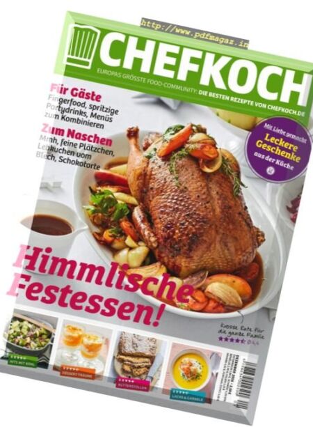 Chefkoch – Januar 2017 Cover