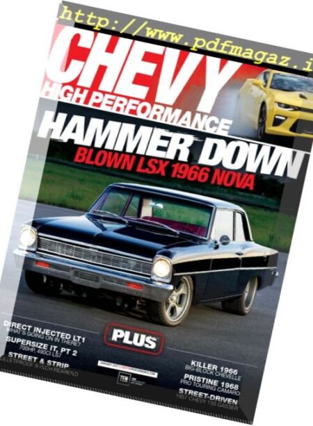 Chevy High Performance – January 2017 Cover
