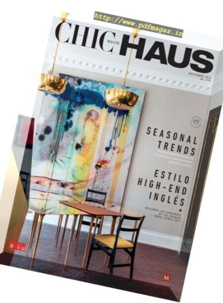 Chic Haus Monterrey – Noviembre 2016 Cover