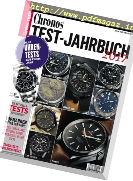 Chronos – Test – Jahrbuch 2017 Cover