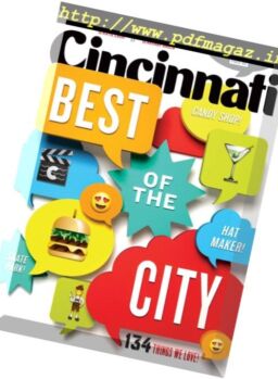 Cincinnati Magazine – December 2016