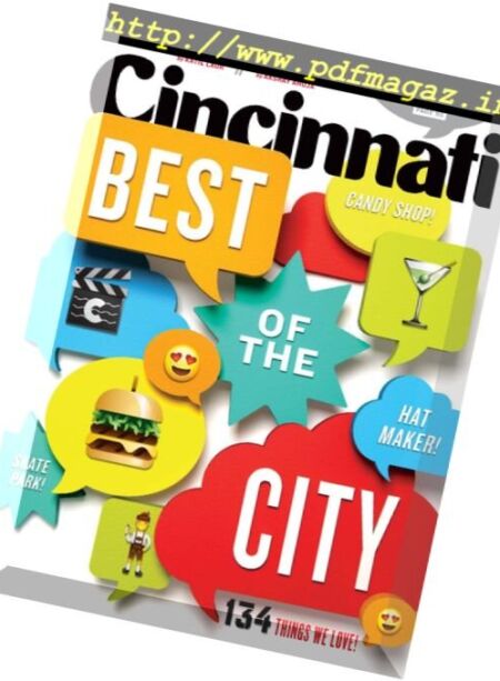 Cincinnati Magazine – December 2016 Cover