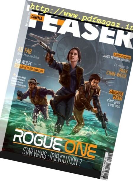 Cinema Teaser – Novembre 2016 Cover