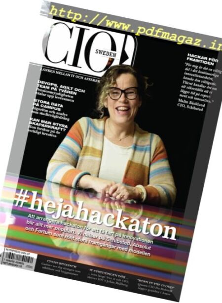 CIO Sweden – Nr.7, 2016 Cover