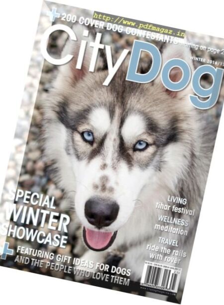 CityDog Magazine – Winter 2016-2017 Cover