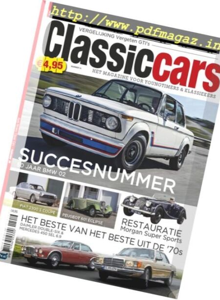 Classic Cars Netherlands – Nummer 16 2016 Cover