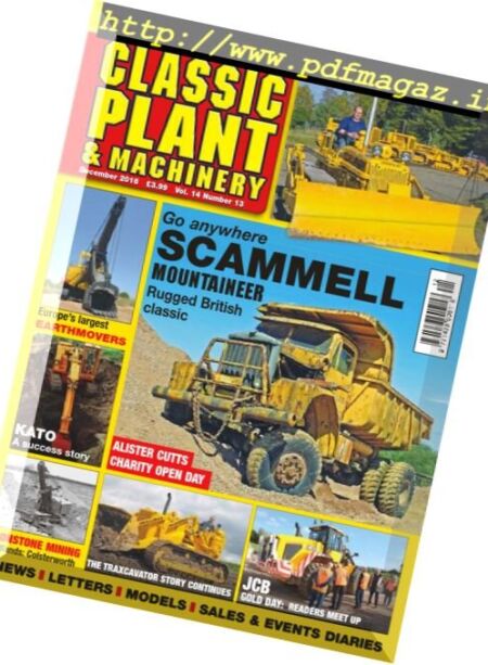 Classic Plant & Machinery – December 2016 Cover